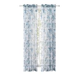 Whimsical Print Semi-Sheer Rod Pocket Panel