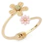 Betsey Johnson Spring Chick Daisy Bangle Bracelet - image 2