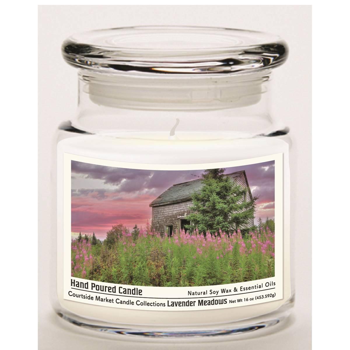 Courtside Market® Farm Colors 16oz. Lavender Meadows Jar...