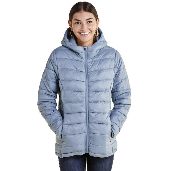 Plus Size Sport Axis Short Jacket w/Hood - image 