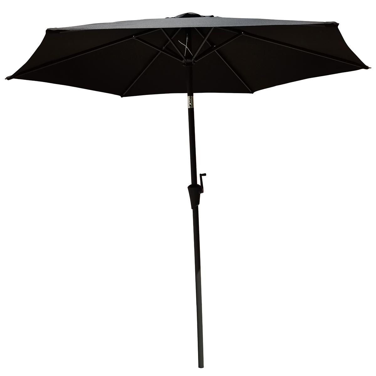 boscov patio umbrella 7.5ft. Crank & Tilt Patio Umbrella 7.5 Foot Black