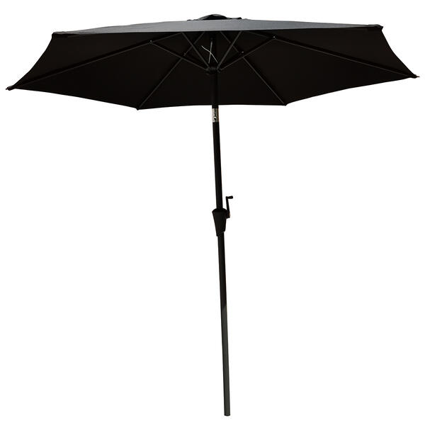 7.5ft. Crank & Tilt Patio Umbrella - Black - image 