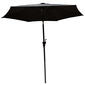 7.5ft. Crank & Tilt Patio Umbrella - Black - image 1