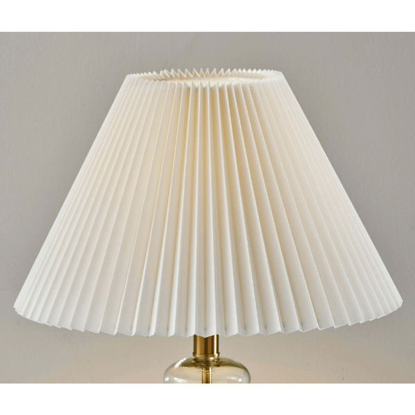 Simplee Adesso Sonata Glass Table Lamp