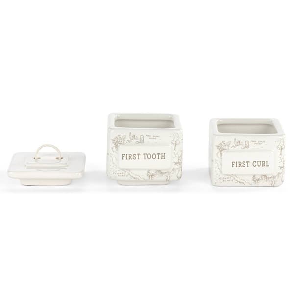 Baby Unisex Demdaco Pooh 1St Tooth And Curl Keepsake