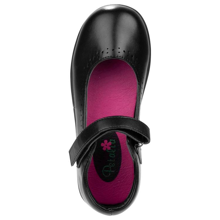 Big Girls Petalia® Hook & Loop Closure Mary Jane Flats