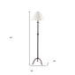 HomeRoots 57in. Traditional Shape Floor Lamp with Empire Shade - image 3
