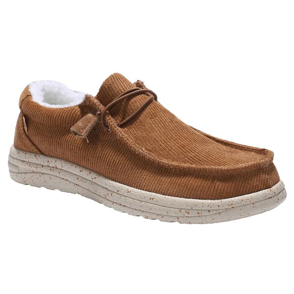 Womens LAMO Sheepskin Samantha Corduroy Boat Shoes - image 