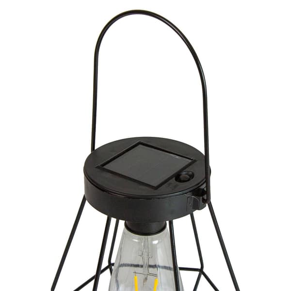 Northlight Seasonal 7.5in. Geometric Hanging Solar Lantern