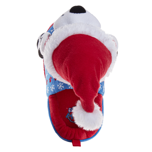 Little Boy Paw Patrol Chase & Marshall Christmas Santa Slippers