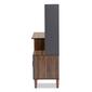 Baxton Studio Jaeger Two-Tone Wood Storage Desk w/ Shelves - image 4
