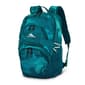 High Sierra Swoop Signature Backpack - Teal Marble Swirl - image 1