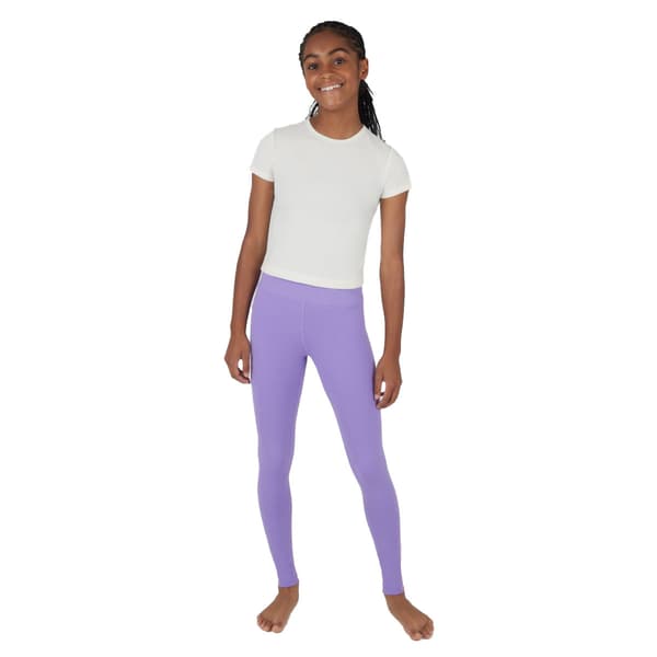 Girls (7-12) 90 Degree® by Reflex 2pk. Everyday Straight Leggings