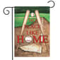 Briarwood Lane No Place Like Home Baseball Garden Flag - image 1
