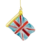 Northlight 3.5in. Union Jack Flag Glass Christmas Ornament - image 1