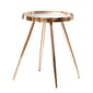 Coaster Sophia Gold Round Mirror Top End Table - image 2