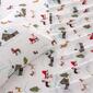 Freshfolds Cotton Pups With Hats Holiday 4pc. Flannel Sheet Set - image 3