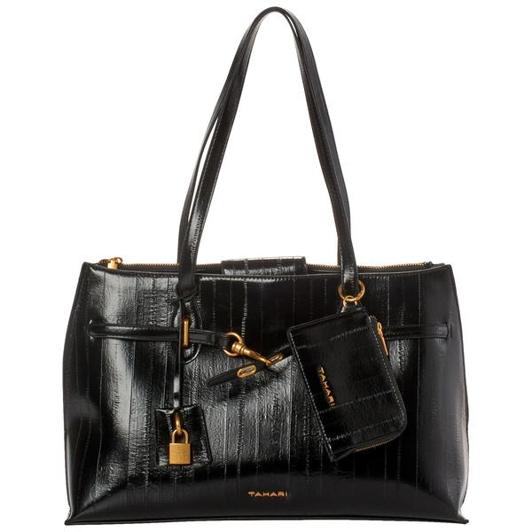 Tahari Ginny Eel Tote - image 