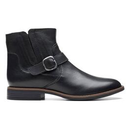 Womens Clarks&#174; Camzin Loop Ankle Boots