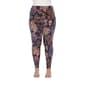 Plus Size White Mark Purple &amp; Gold Paisley Leggings - image 2
