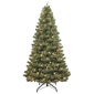 Puleo International 9ft. Pre-Lit Oklahoma Pine Christmas Tree - image 1