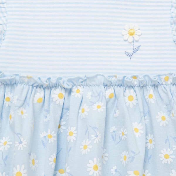 Baby Girl (3-12M) Little Me Daisy Print Dress W/ Headband