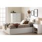 South Shore Fusion Pure White Full Bookcase Headboard - image 3