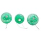 Kurt Adler 80MM Glass Iridescent Green 3pc. Ornament Set - image 2