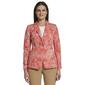 Womens Tommy Hilfiger One Button Paisley Jacket - image 1