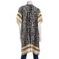 Womens Adrienne Vittadini T2pc. Kimono & Hat Set - Ivory - image 3