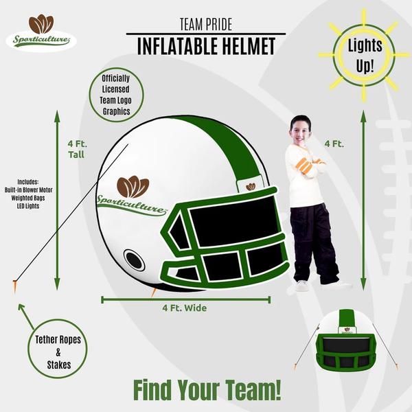 Sporticulture™ Bills Inflatable Helmet