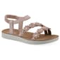 Big Girls White Mountain Tester Sandals - image 2