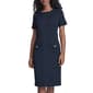 Womens Tommy Hilfiger Short Sleeve Textured Sheath Dress - image 1