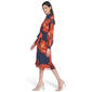 Womens Calvin Klein Long Sleeve Floral Belt Waist Shirtdress - image 4
