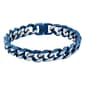 Mens Gentlemen's Classics™ Stainless Steel Curb Link Bracelet - image 2