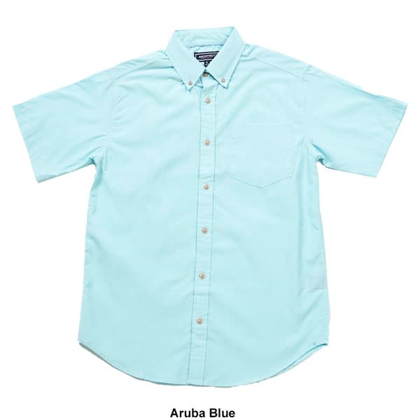 Mens Architect&#174; Cross Hatch Short Sleeve Button Down Shirt