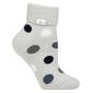 Womens Heat Holders Serena Dot Sleep Ankle Socks - image 1