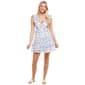 Juniors Trixxi Clip Dot Floral Jacquard Tier Sun Dress - image 2