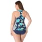 Plus Size Beach House Diamond Meadows Erinna Tankini Swim Top - image 2