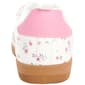 Womens Love 83 White/Pink Floral Fashion Sneakers - image 4