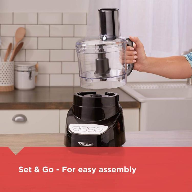 Black & Decker 8 Cup Food Processor