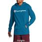 Mens Champion Mid-Weight Jersey Knit Pullover Logo Hoodie - image 9