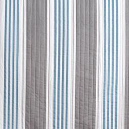 FreshFolds St. Croix 3pc. Reversible Coastal Stripe Quilt Set