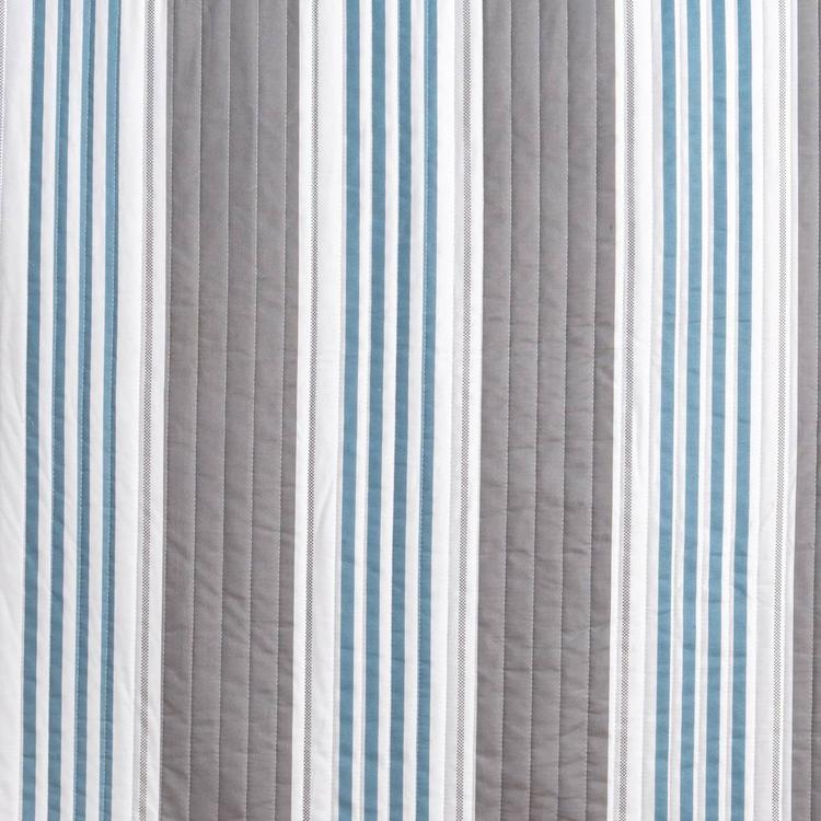 FreshFolds St. Croix 3pc. Reversible Coastal Stripe Quilt Set