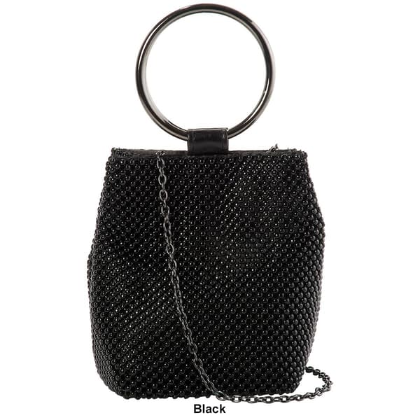 Jessica McClintock Gwen Ball Mesh Ring Pouch