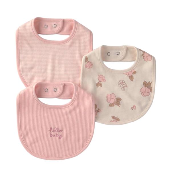 Baby Girl Carter''s 3-Pack Floral Bibs
