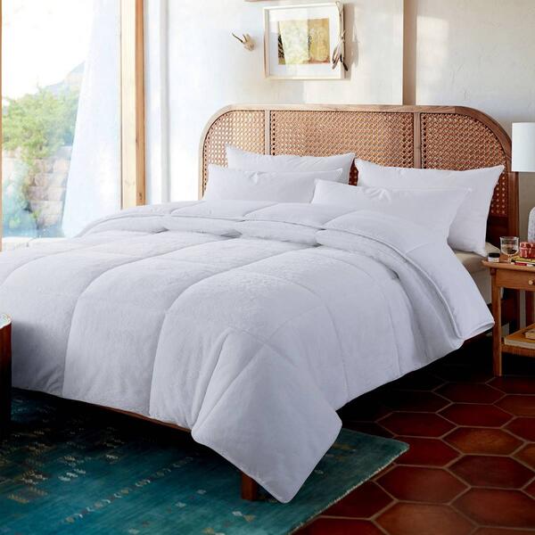 St. James Home Cozy Down Reversible King Comforter - image 