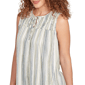 Womens Skye&#8217;s the Limit Out Of The Blue Stripe Crinkle Blouse - image 5