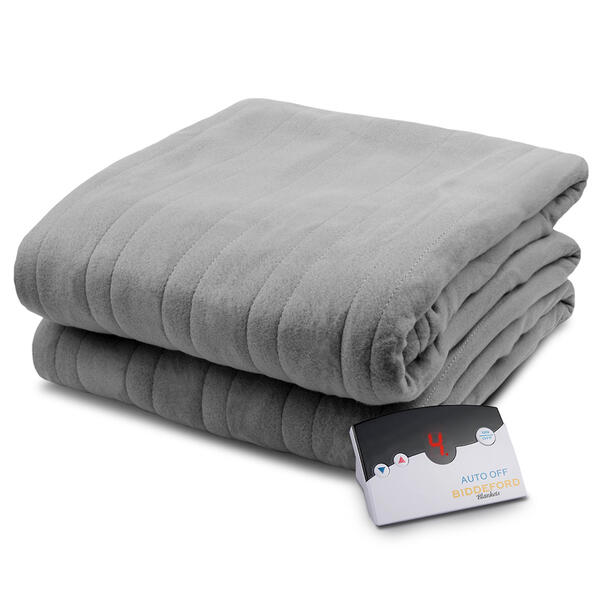 Biddeford Comfort Knit Electric Heated Blanket - image 