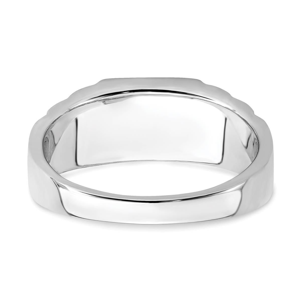 Mens Gentlemen’s Classics™ 14kt. Two Tone Ruby & Diamond Ring